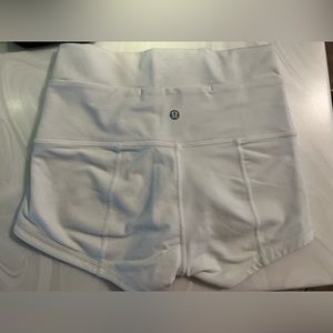 Lululemon High Waisted Booty Shorts Size 6